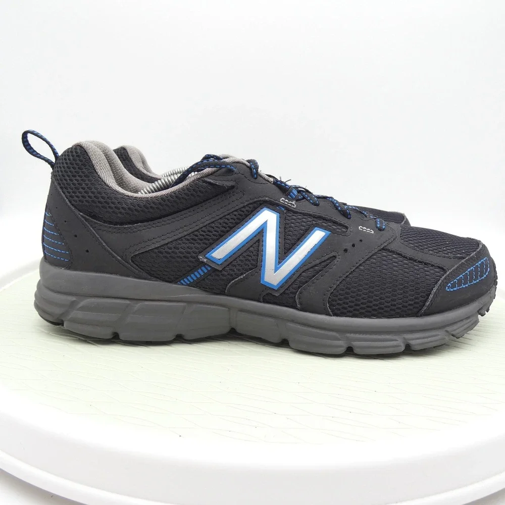 New Balance 430 Mens Running Shoes Black Blue M430LB1 Sneakers Size 13